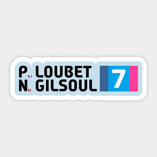 Pierre-Louis Loubet/Nicolas Gilsoul Sticker by SteamboatJoe